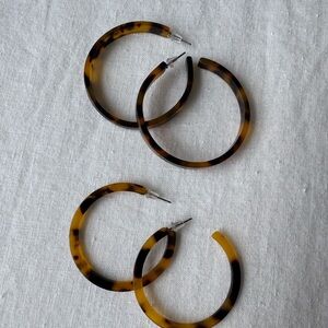 Hoop Earrings, set of 2